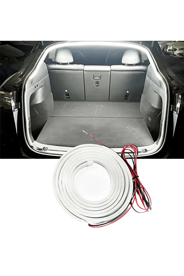 Oto Araba Bagaj İçi Kayan Led Aydınlatma 4 Metre Beyaz 12V Oto Araba Bagaj İçi Kayan Led Aydınlatma 4 Metre Beyaz 12V